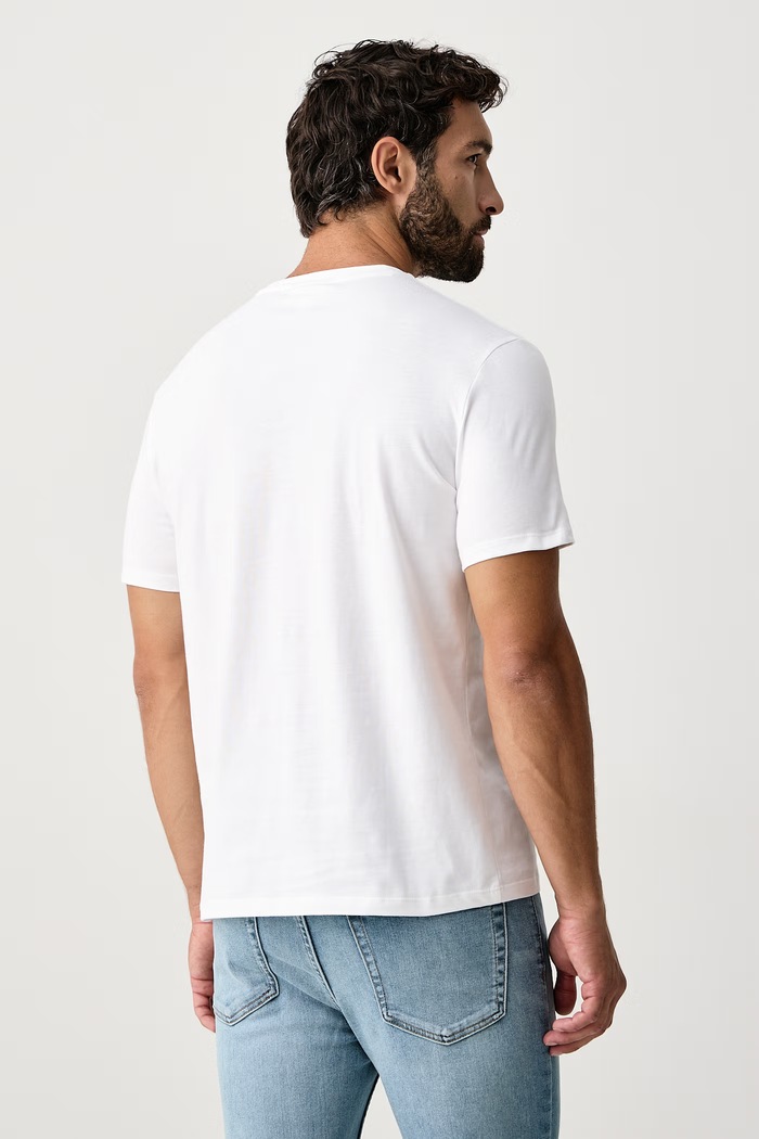 Odzież Calvin Klein Jeans T-shirt męski bawełniany LV04RD254G biały