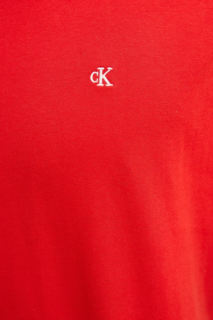 Calvin Klein Jeans tričko pánske bavlnené LV04RD254G červená
