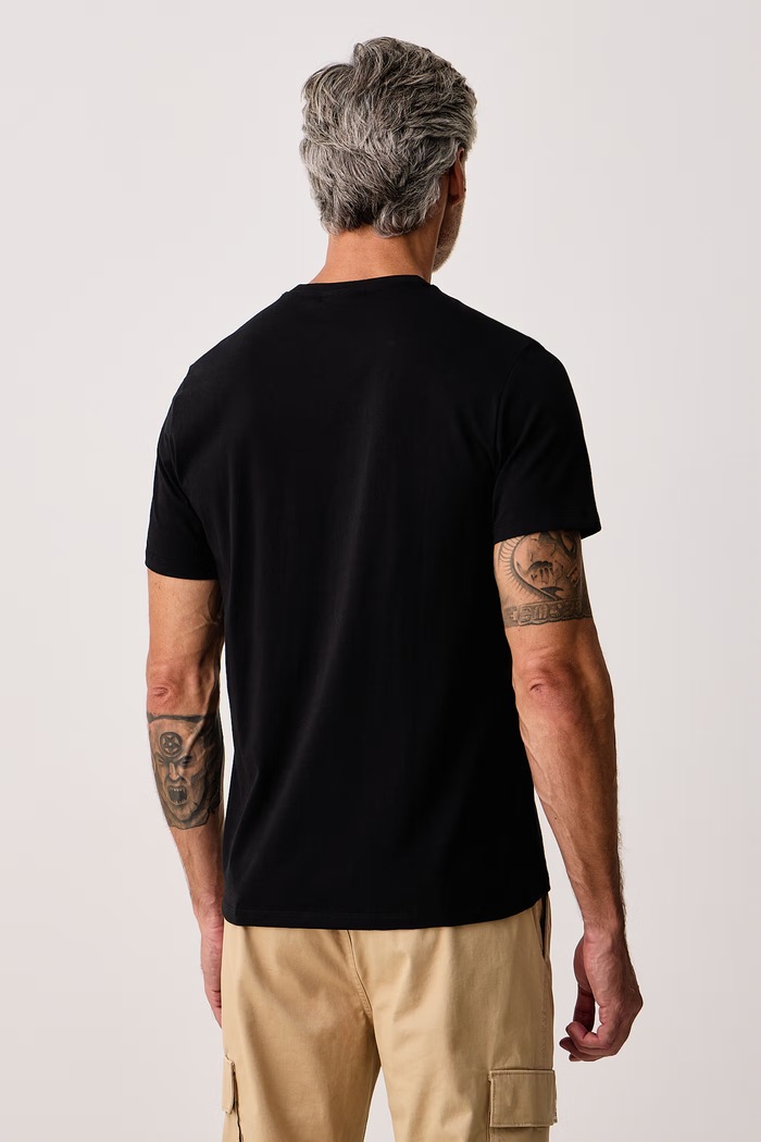 Odzież Calvin Klein Jeans T-shirt męski bawełniany LV04RD254G czarny