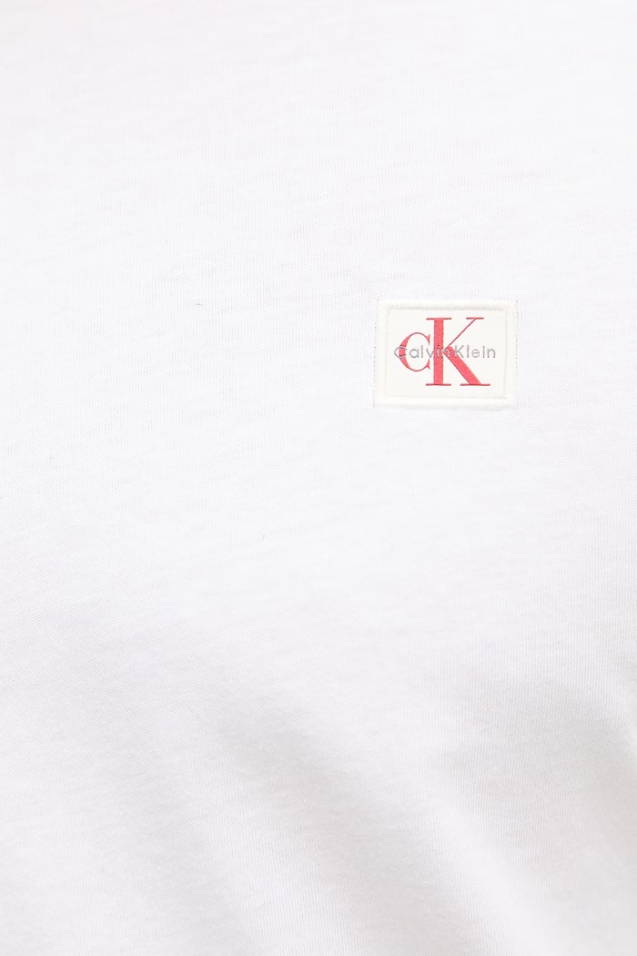 Calvin Klein Jeans tričko pánske bavlnené 2-pak LV04RD248G biela