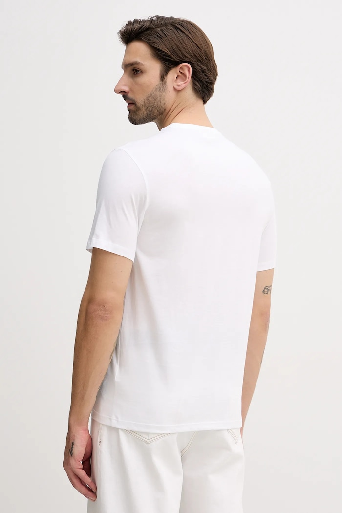 Îmbrăcăminte Calvin Klein Jeans tricou bărbătesc din bumbac pachet de 2 LV04RD248G bleumarin
