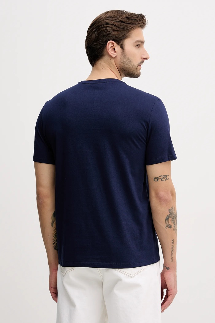 Calvin Klein Jeans tricou bărbătesc din bumbac pachet de 2 bleumarin LV04RD248G