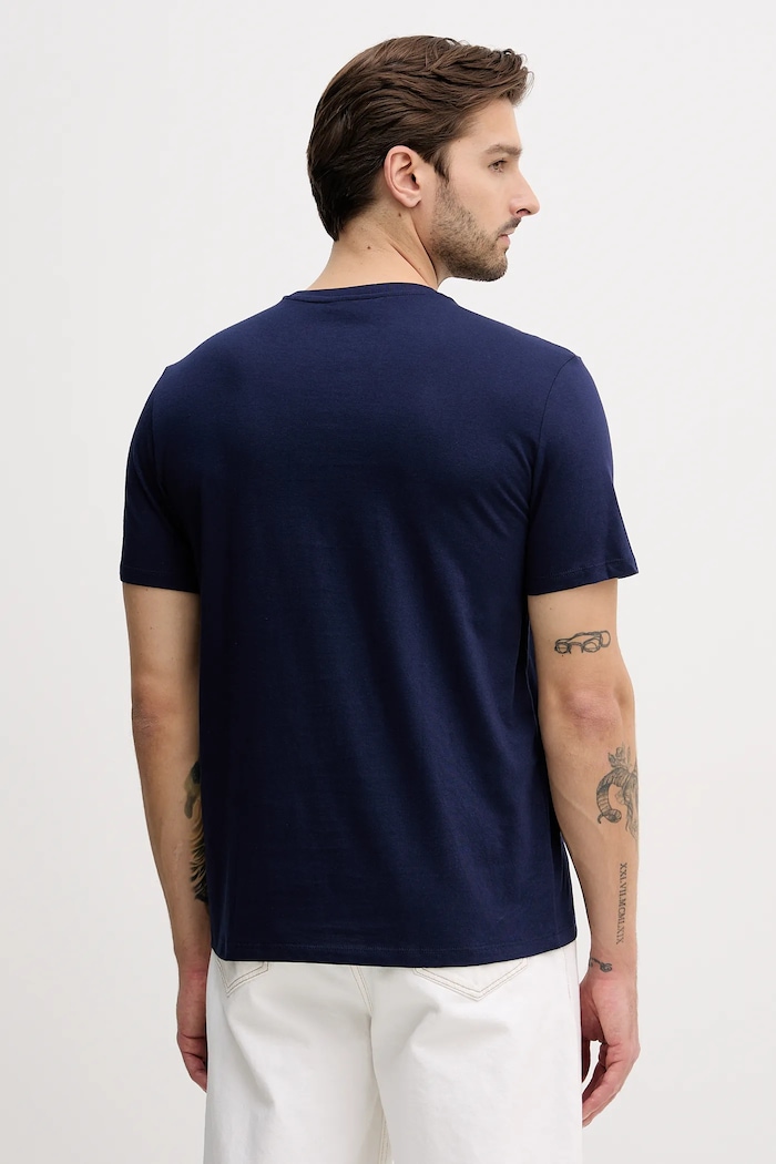 Calvin Klein Jeans tricou bărbătesc din bumbac pachet de 2 bleumarin LV04RD248G