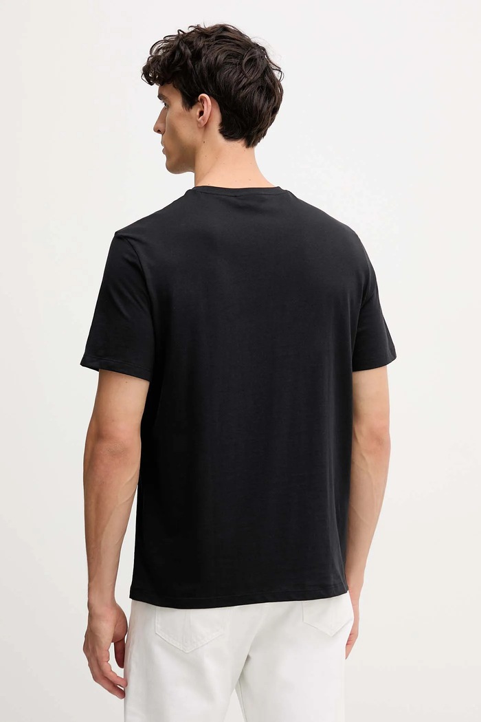 Îmbrăcăminte Calvin Klein Jeans tricou bărbătesc din bumbac pachet de 2 LV04RD248G negru
