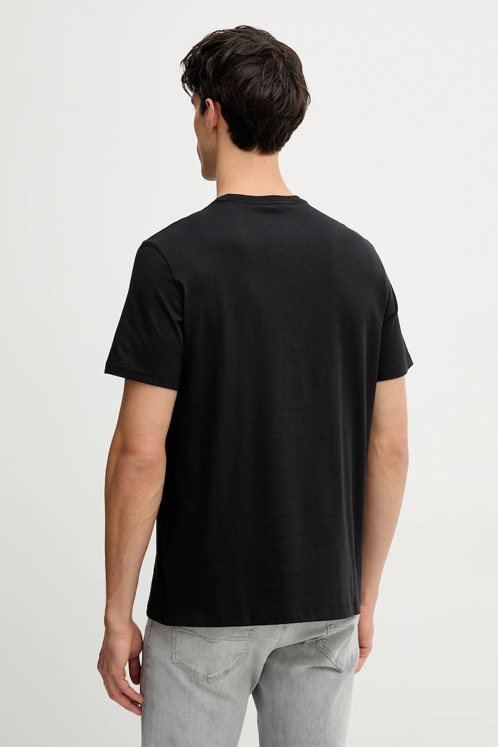 Oblečenie Bavlnené tričko Calvin Klein Jeans LV04RD865G čierna