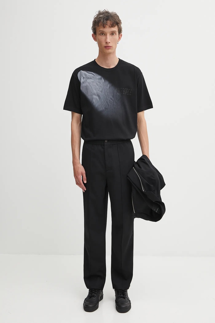 MM6 Maison Margiela cotton t-shirt SH2GC0028.M20048.900 black
