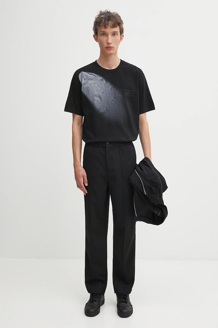MM6 Maison Margiela cotton t-shirt SH2GC0028.M20048.900 black