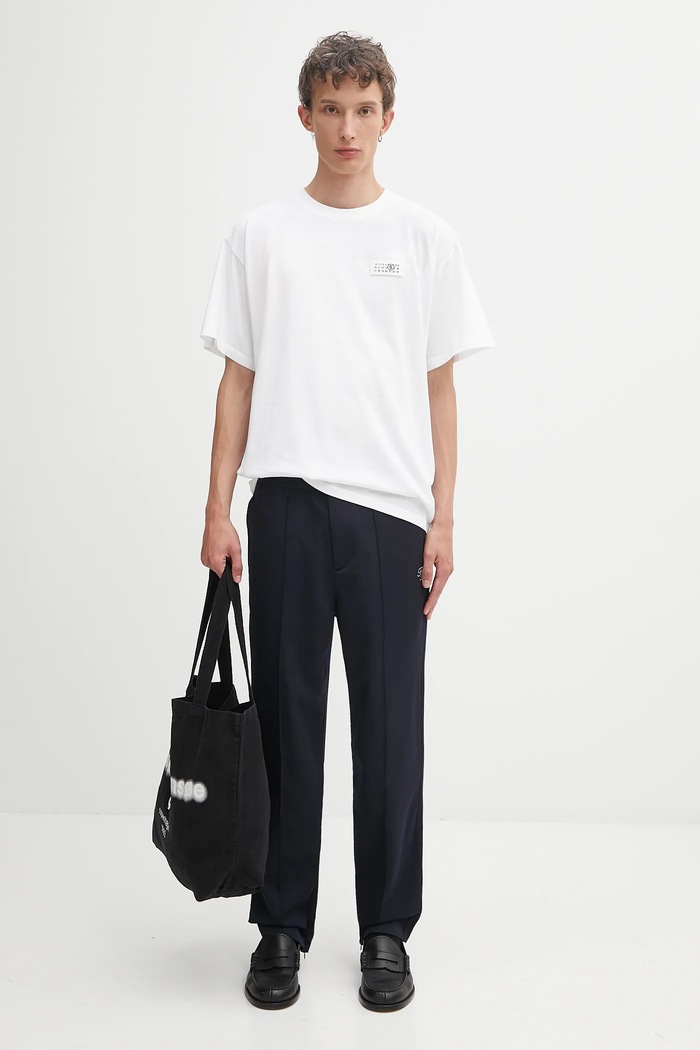 Хлопковая футболка MM6 Maison Margiela SH2GC0030.M20048.100 белый
