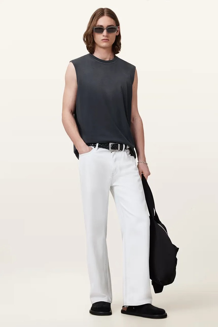 Majica brez rokavov AllSaints JONAH M022JC