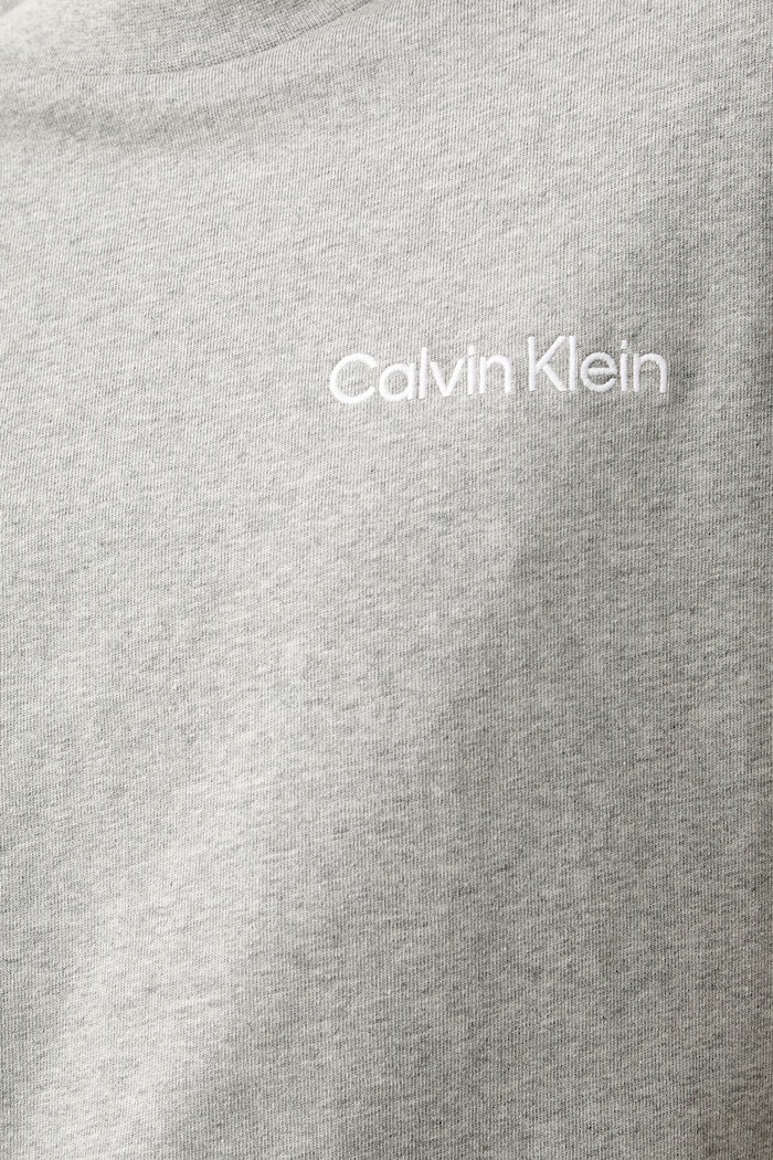 Calvin Klein Underwear lounge tričko pánske bavlnené sivá LV00NM2929