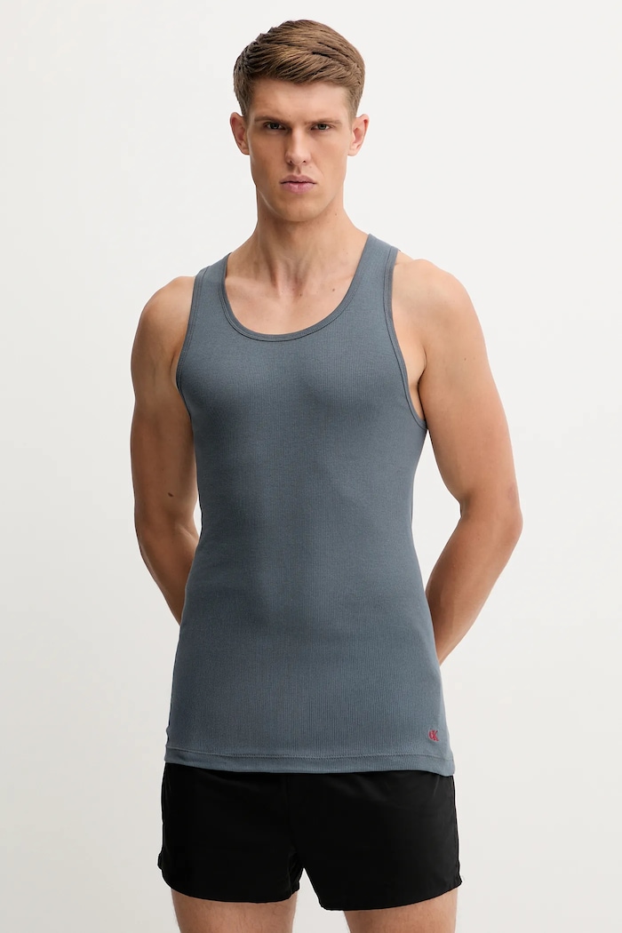 Calvin Klein Underwear pamut póló 3 db LV00NB4036 piros AW25
