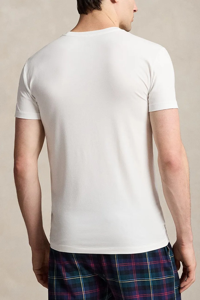 Polo Ralph Lauren T-shirt męski 3-pack 714965508 biały AW25