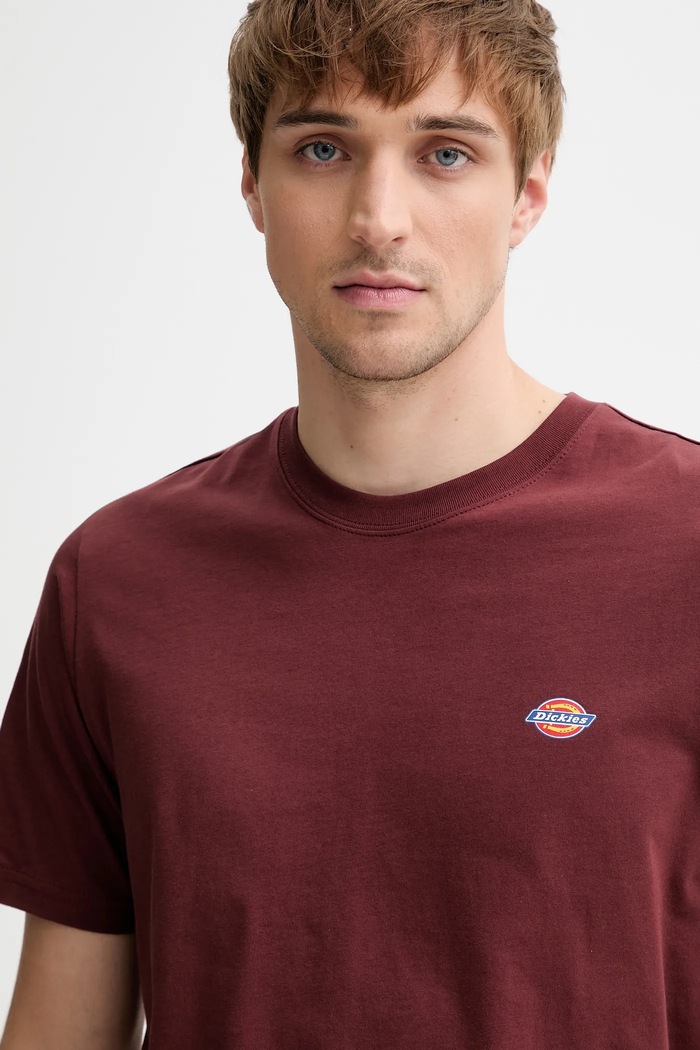 Bavlnené tričko Dickies červená DK0A4XDB.