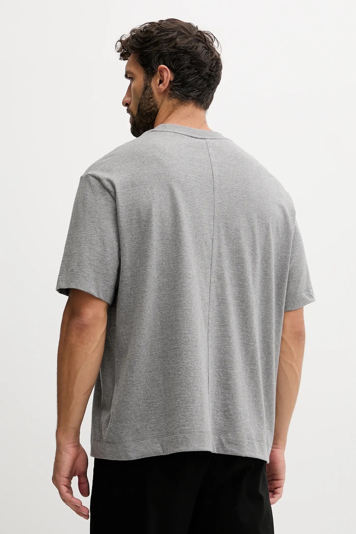 Bavlnené tričko Calvin Klein LV04LD224G sivá AW25