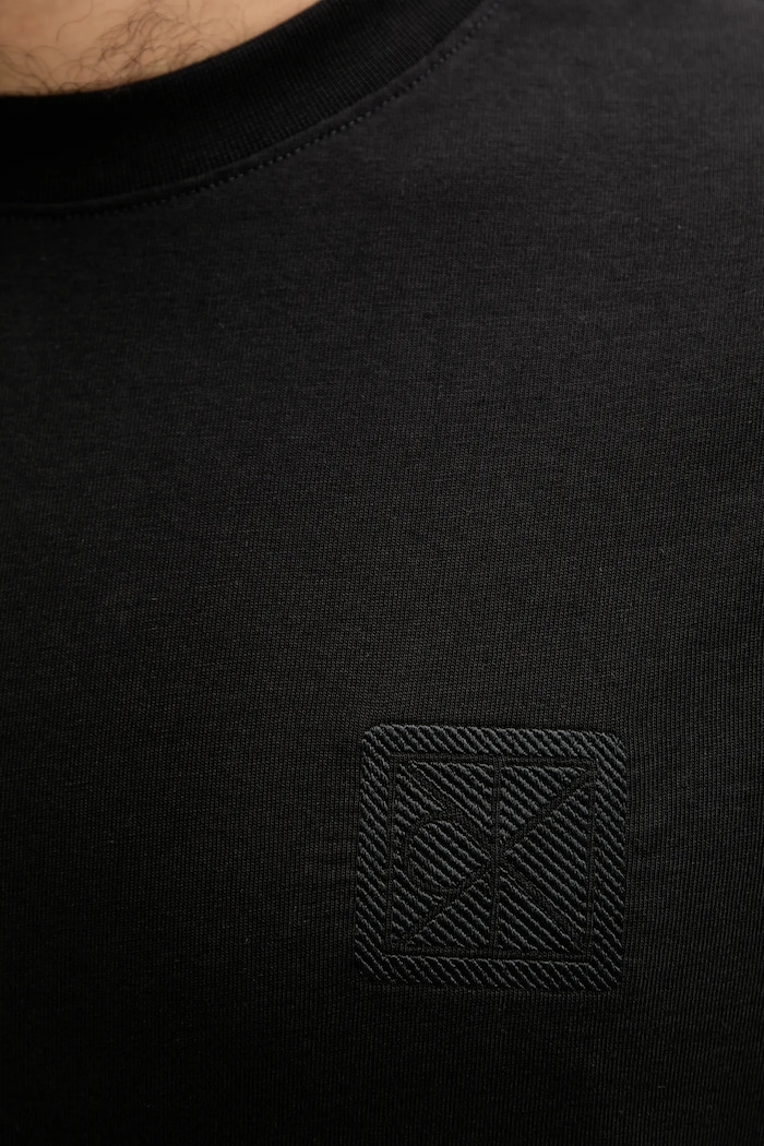 Calvin Klein t-shirt bawełniany czarny LV04LD224G