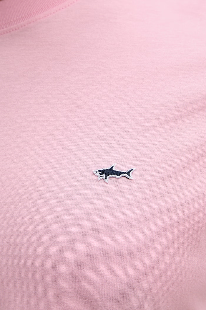 Bavlnené tričko Paul&Shark Knitwear 99311005 ružová