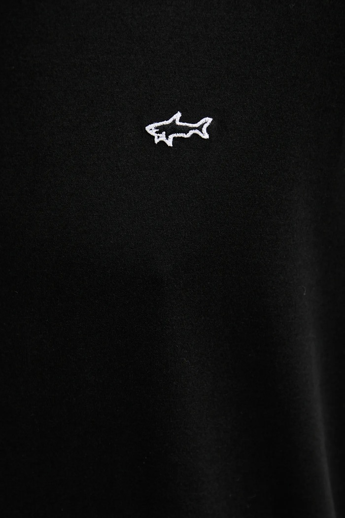 Paul&Shark tricou din bumbac Knitwear negru 99311005
