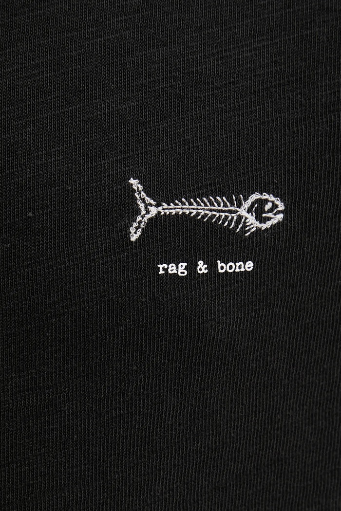 Rag & Bone tricou din bumbac RF3825FT2GM negru
