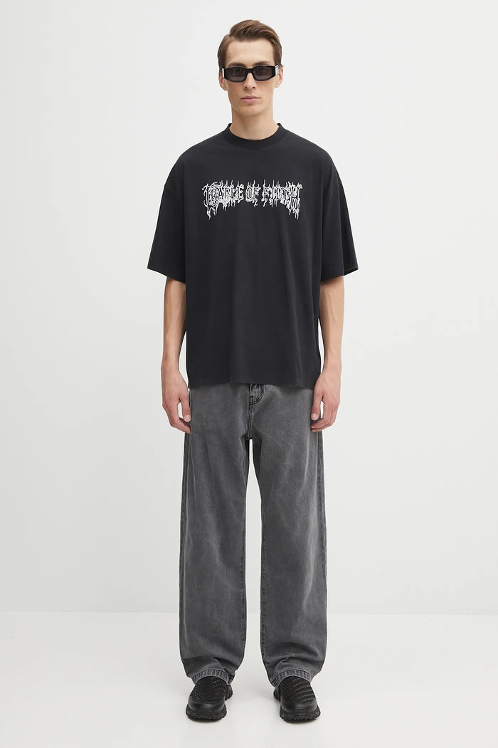 VETEMENTS cotton t-shirt Cof Logo Regular UCF76TR100B
