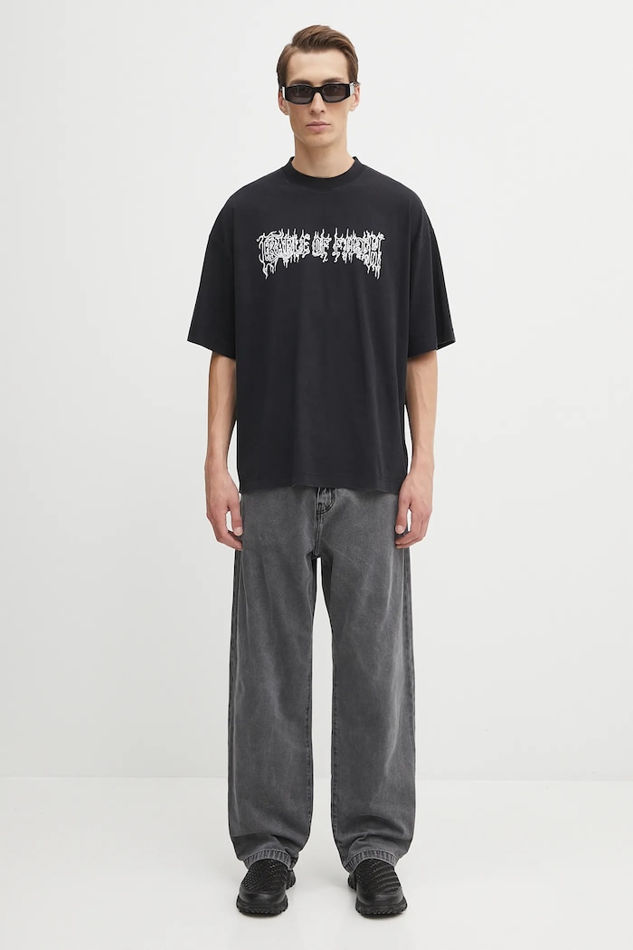 VETEMENTS cotton t-shirt Cof Logo Regular UCF76TR100B
