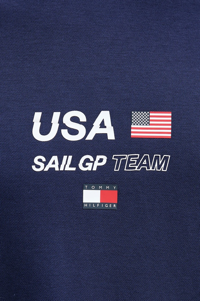 Tričko Tommy Hilfiger x SAIL GP MW0MW41417 námořnická modř