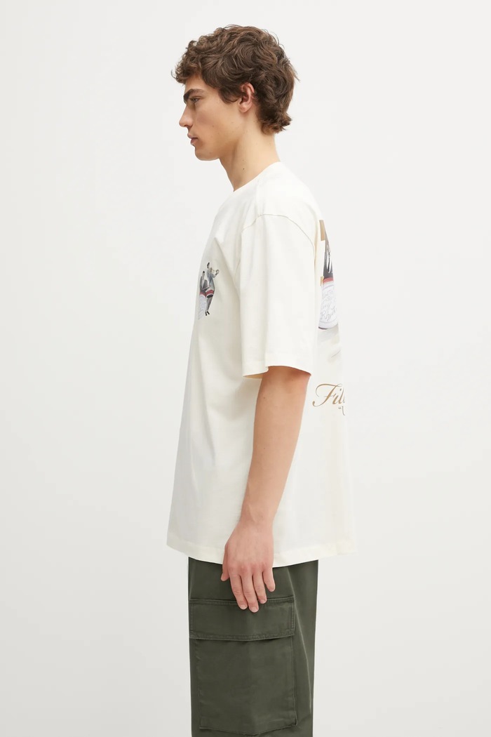 Filling Pieces tricou din bumbac Band 422520500238 bej SS26
