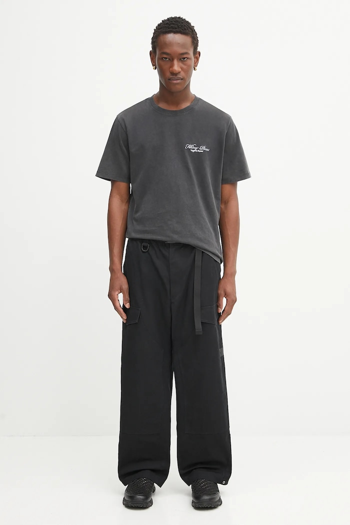 Filling Pieces t-shirt bawełniany Vinyl 422520500240 szary