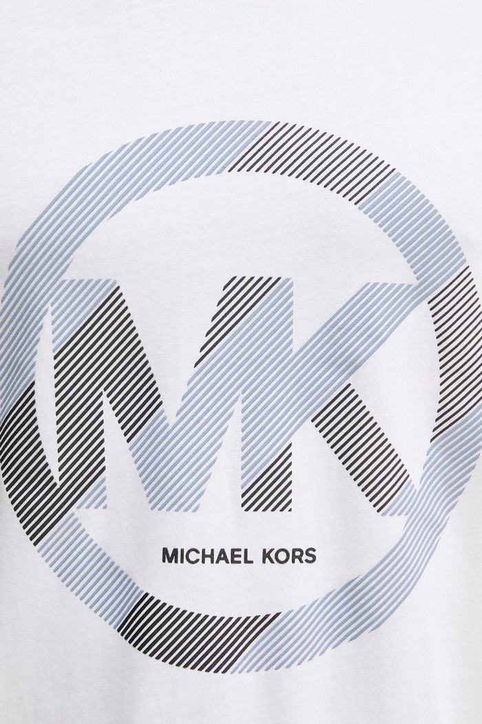 Michael Kors pamut póló CF552TWFV4 fehér