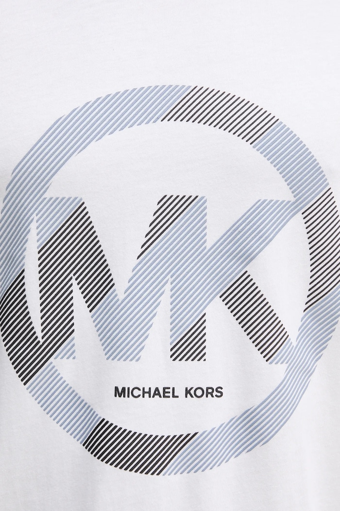 Michael Kors pamut póló CF552TWFV4 fehér