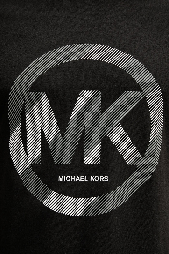 Bavlněné tričko Michael Kors CF552TWFV4 černá