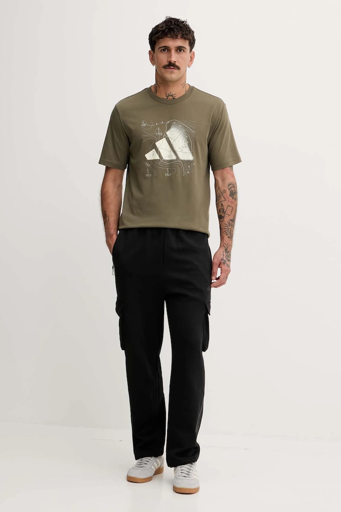 adidas tricou Climacool City Tech JM6455 verde AW25