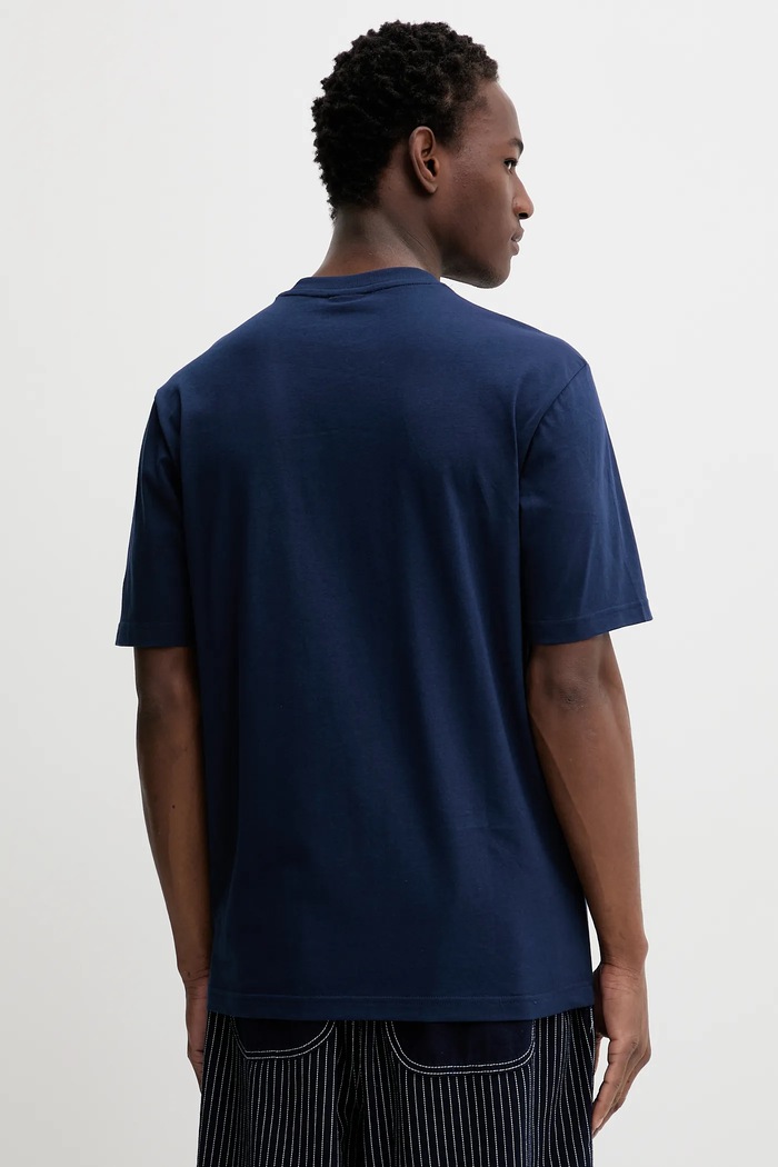 Îmbrăcăminte adidas Originals tricou din bumbac Varsity JX8156 albastru