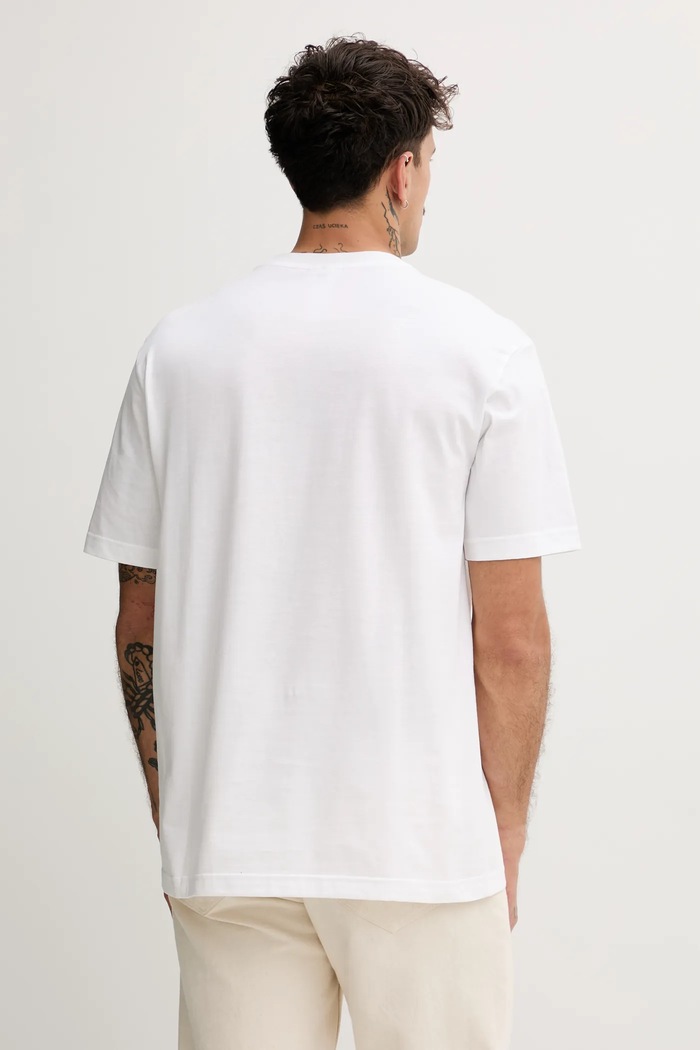 Odzież adidas Originals t-shirt bawełniany Varsity JX8174 biały