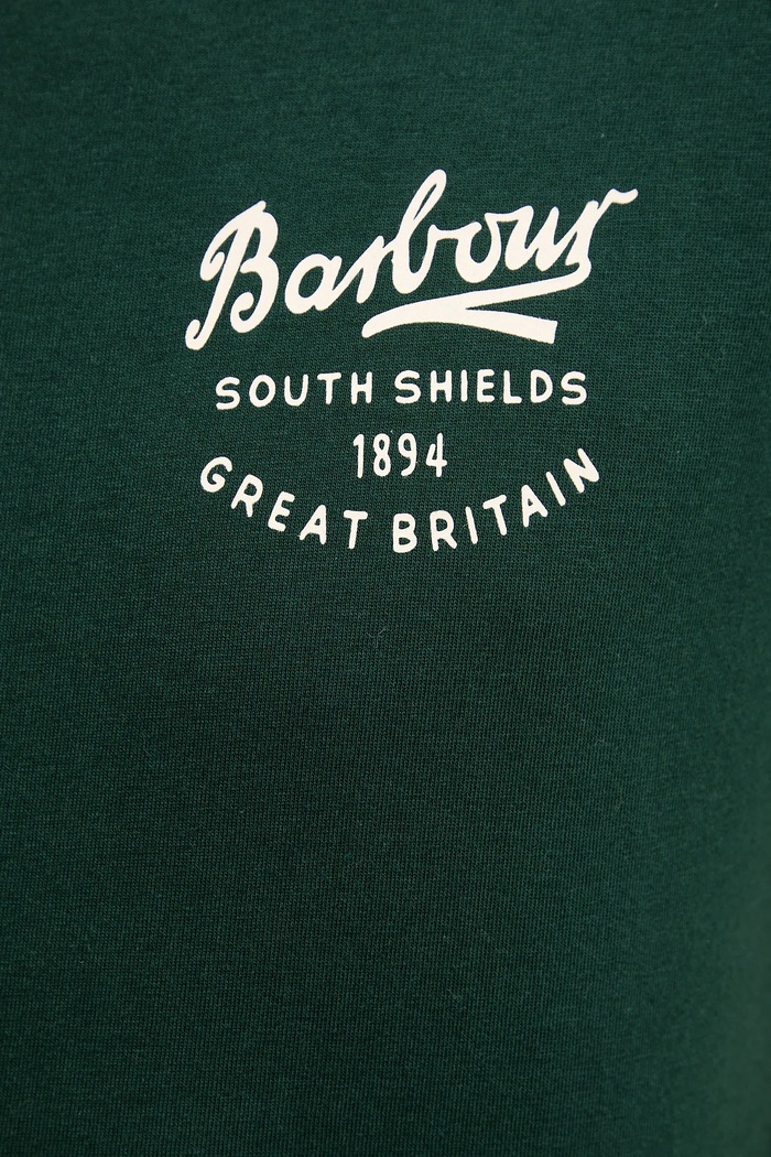 Barbour tricou din bumbac MTS1347 verde
