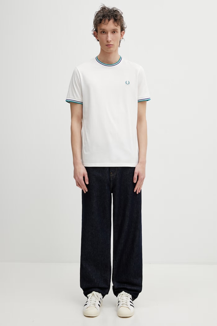 Fred Perry t-shirt cotton Men's M1588V white