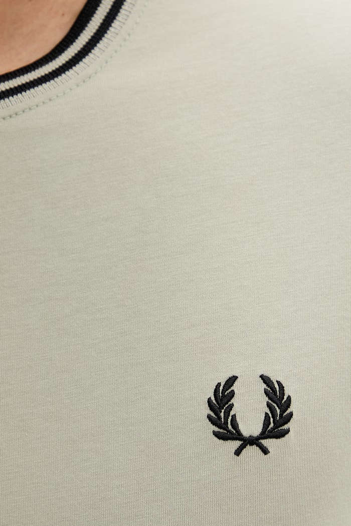 Fred Perry kratka majica moška bombažna M1588V zelena