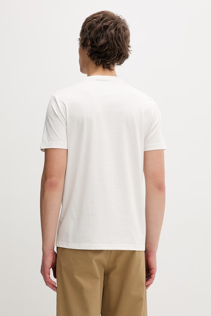 Oblačila Bombažna kratka majica Fred Perry M1600V bež