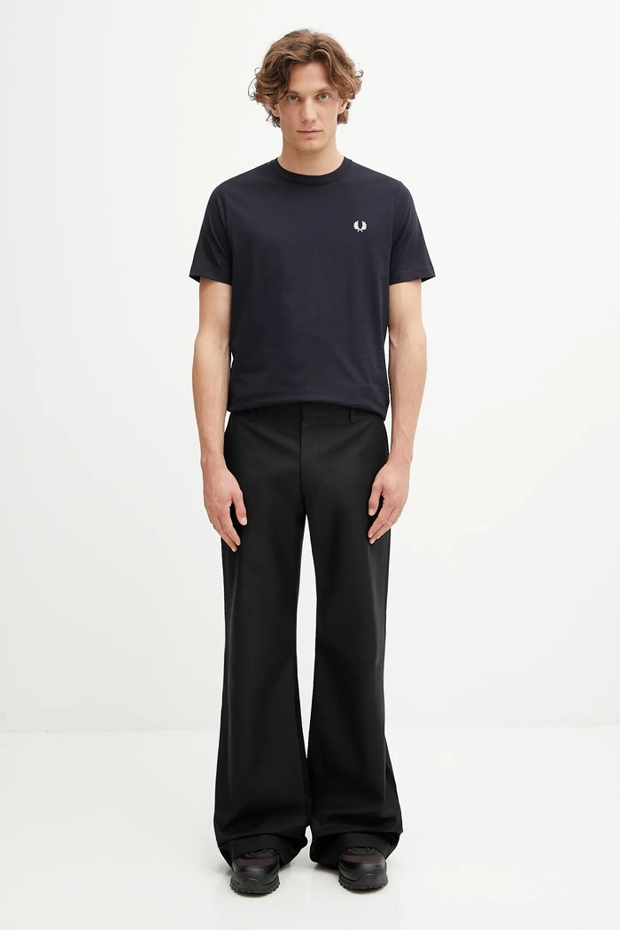 Fred Perry cotton t-shirt M1600V navy