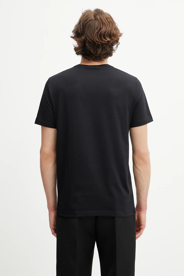 Ρούχα Βαμβακερό μπλουζάκι Fred Perry M1600V μαύρο