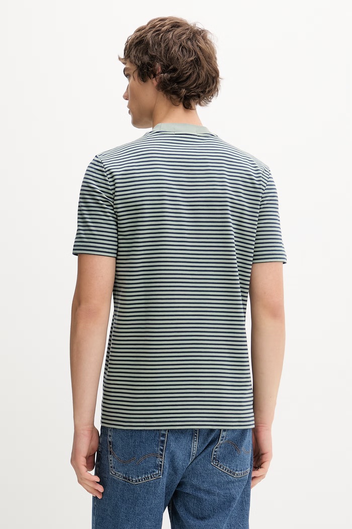 Oblačila Bombažna kratka majica Fred Perry M6581 zelena