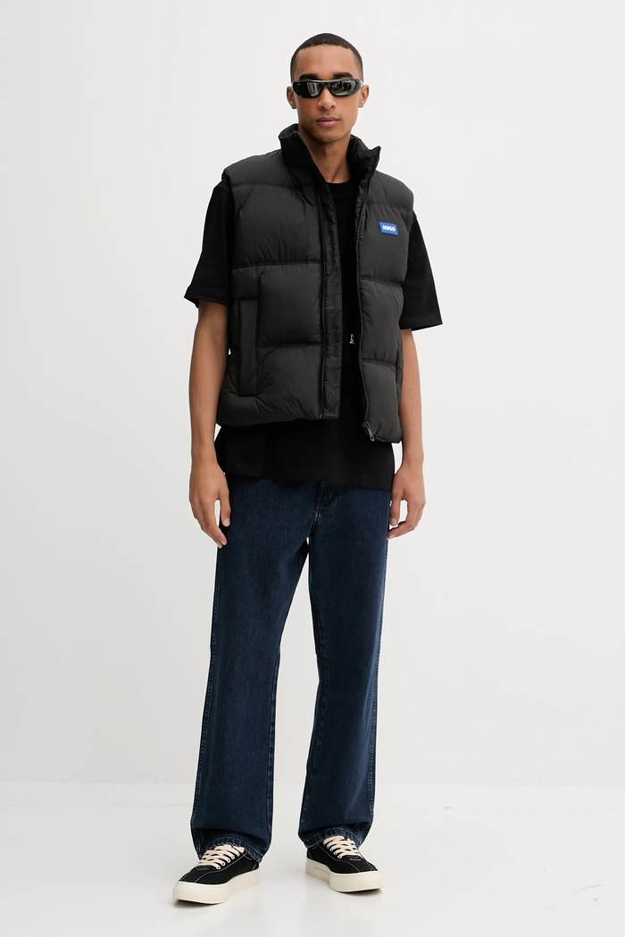 Βαμβακερό μπλουζάκι Karl Lagerfeld Jeans A4M17030 μαύρο AW25