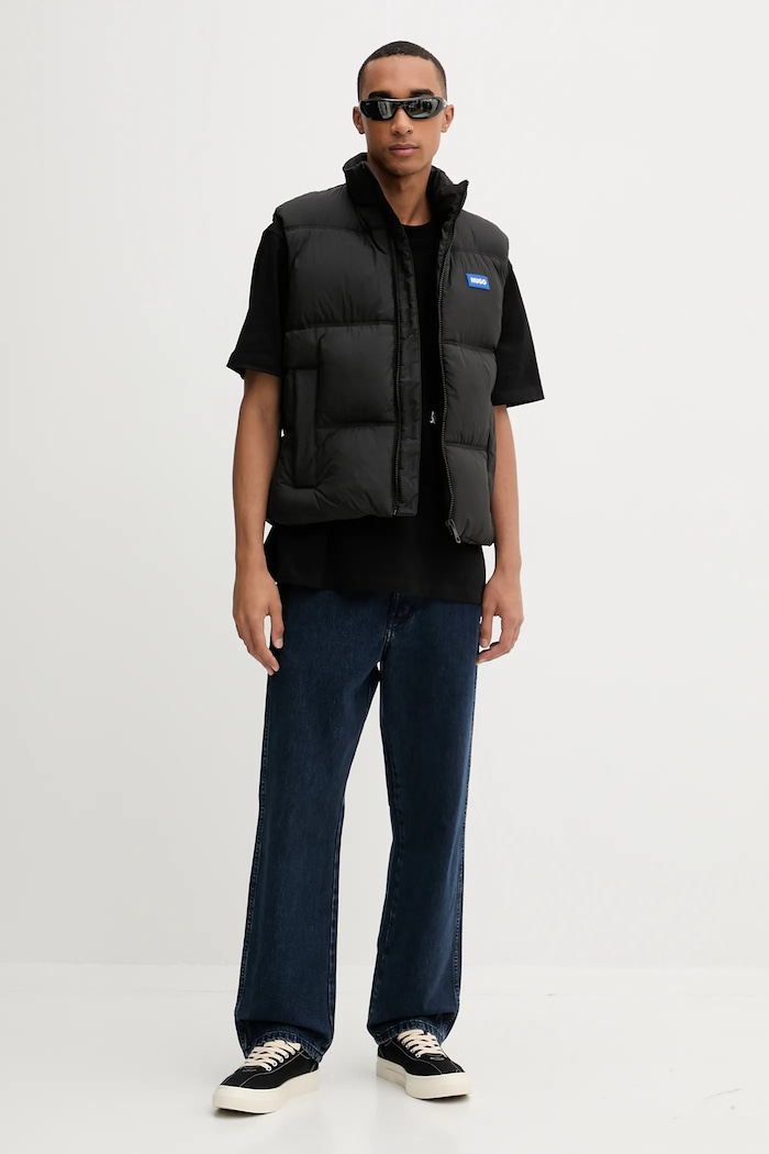 Βαμβακερό μπλουζάκι Karl Lagerfeld Jeans A4M17030 μαύρο AW25