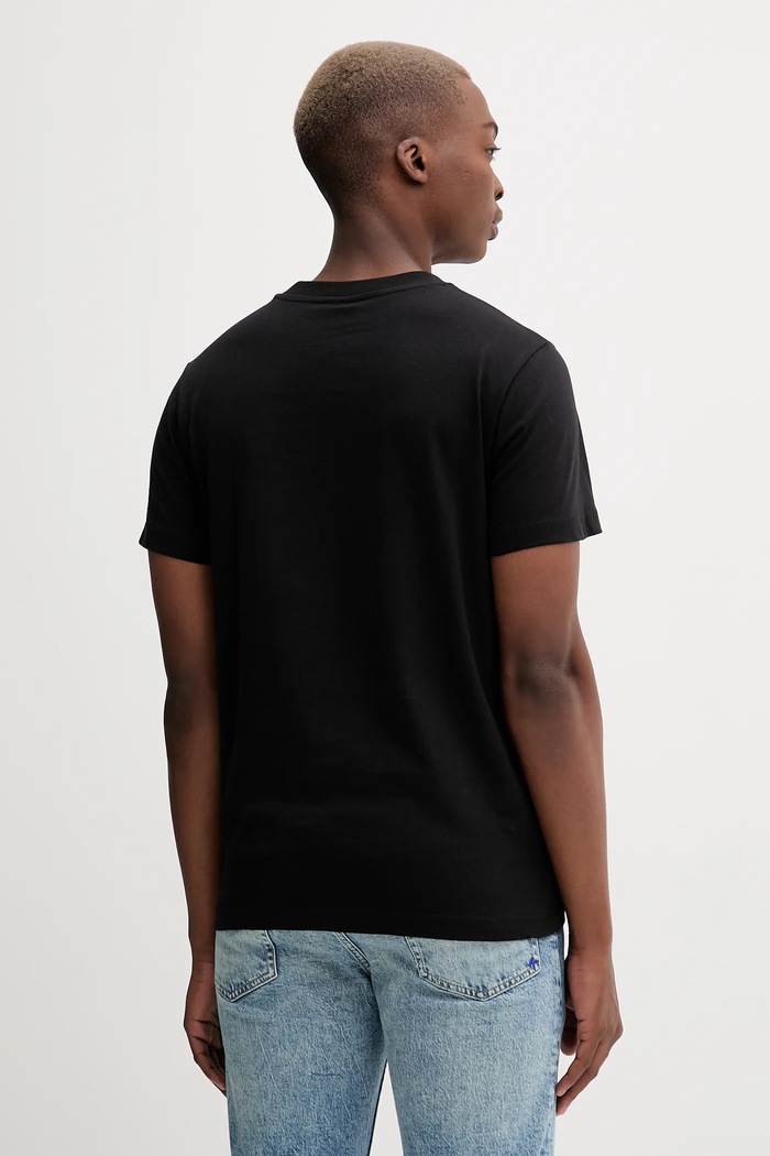 Одяг Бавовняна футболка Karl Lagerfeld Jeans A4M17019 чорний