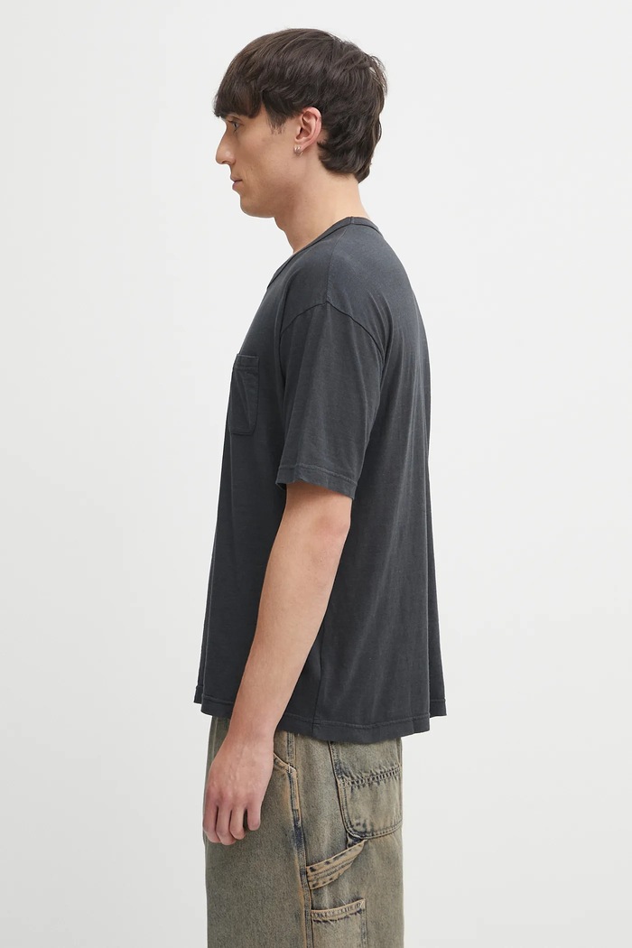 Tričko Visvim jumbo tee s/s 125105010019 čierna AW25
