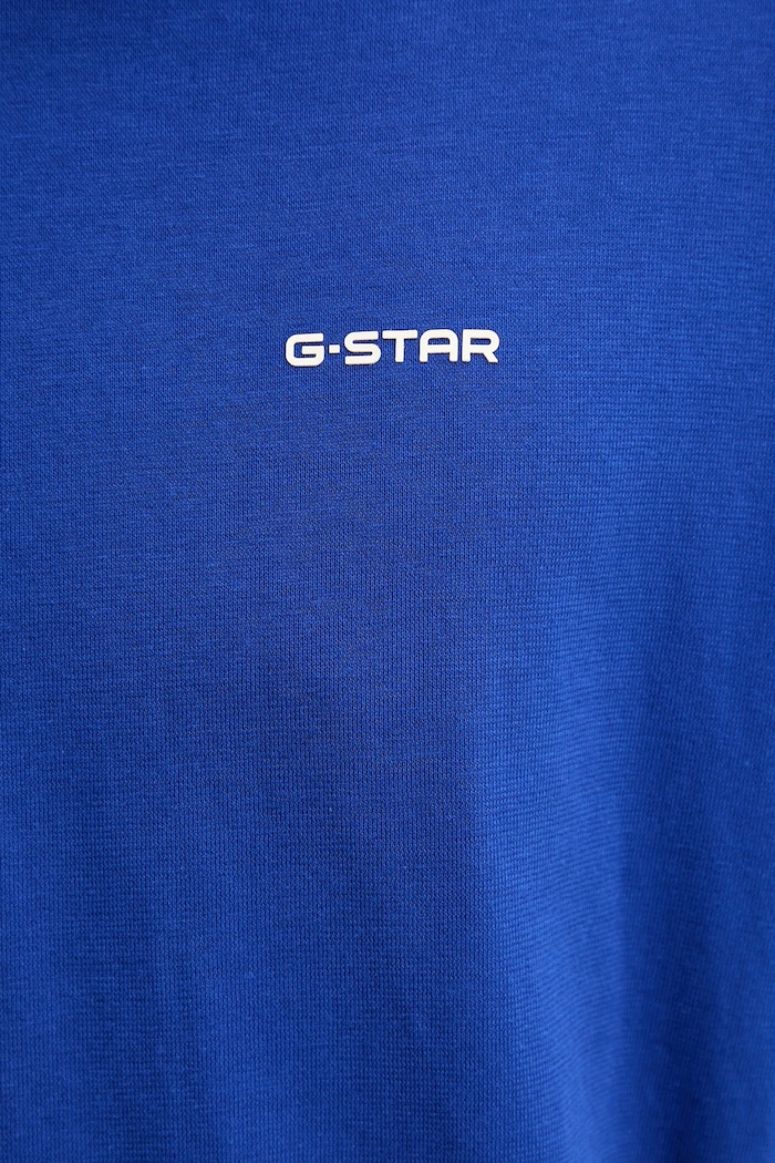 Бавовняна футболка G-Star Boxy base D26817.D593 блакитний