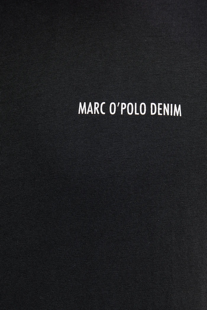 Marc O'Polo t-shirt bawełniany 5000007146 czarny