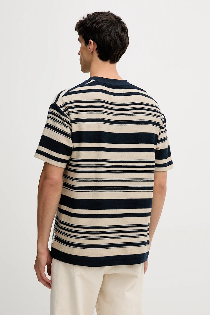 Odzież Marc O'Polo t-shirt bawełniany 528307551200 granatowy