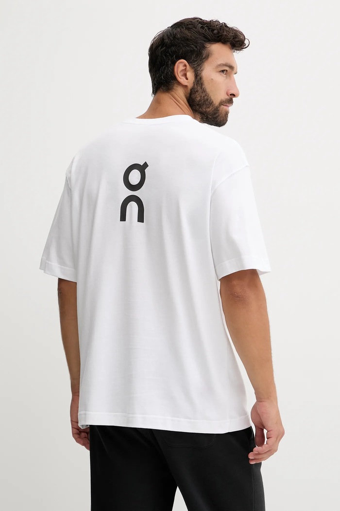 Odzież On t-shirt bawełniany Club T 1ME10050069 biały