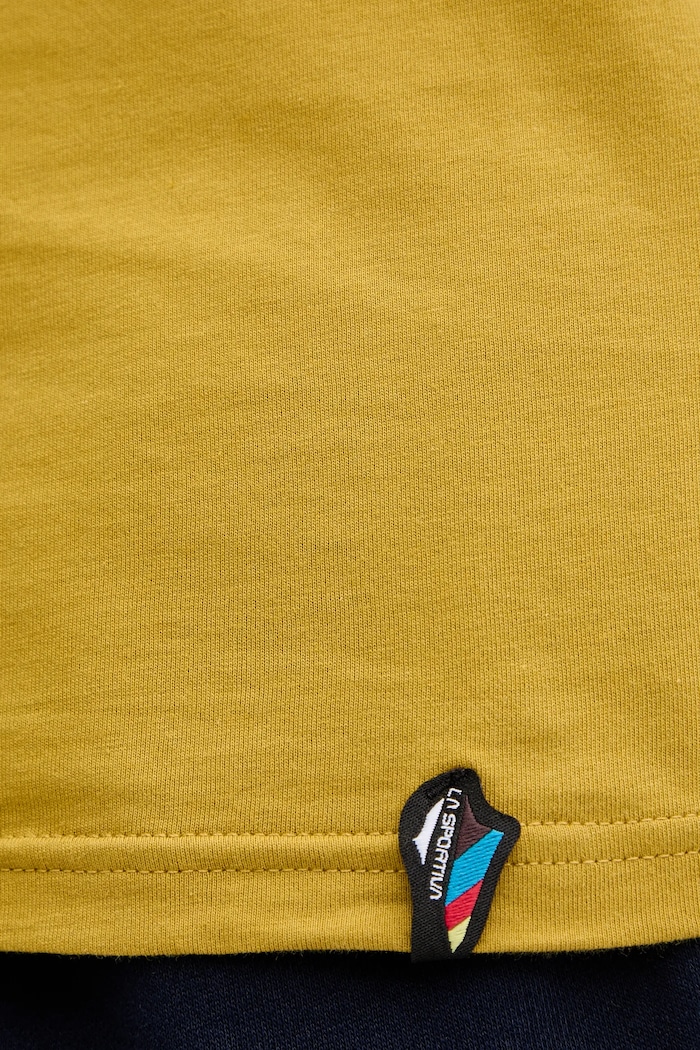 Bombažna kratka majica LA Sportiva Circle Logo ZACT189 zelena