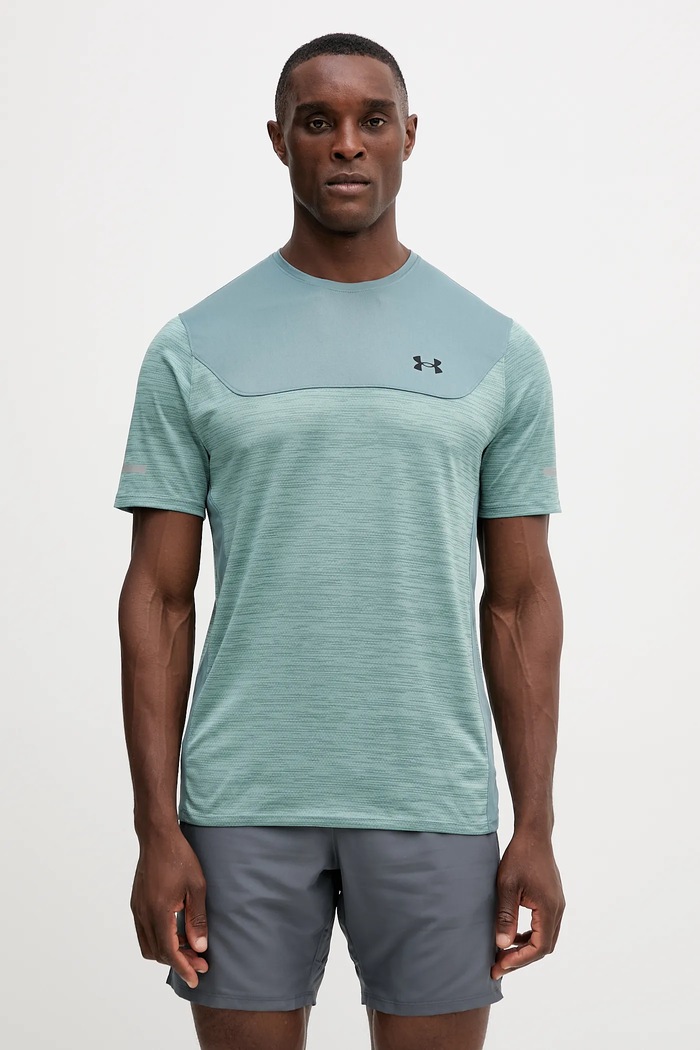 Спортна тениска Under Armour UA Tech Utility свободна зелен 6004965